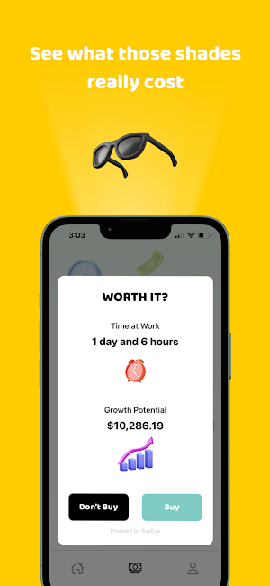 BuyBye - Savings Tracker Screenshot 1