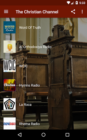 The Christian Channel - Live Hymns Radios Screenshot 0