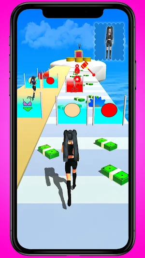 Build Beauty Run Queen Dressup Screenshot 0