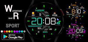Sport Watch Face Wear OS Screenshot 0