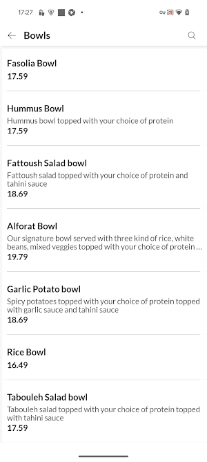 Alforat Iraqi Street Food Screenshot 3