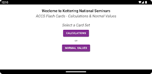 ACCS Flash Cards Screenshot 0