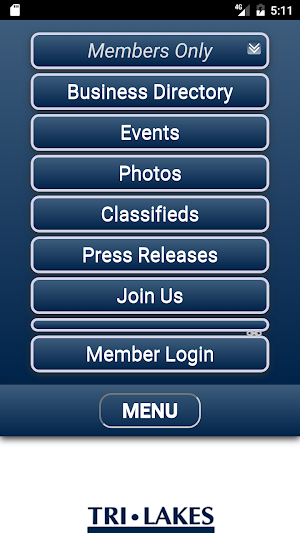 Tri-Lakes Chamber of Commerce Screenshot 1