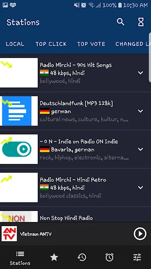 Radio Streaming - Live AM FM Screenshot 1