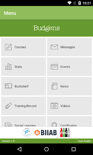 Budgens Mobile Console Screenshot 1