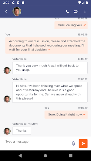 Unblu Agent Screenshot 2