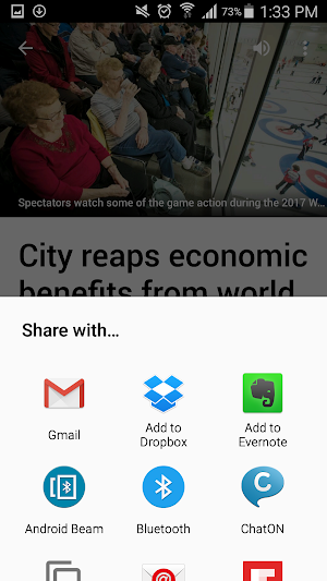 Lethbridge Herald e-Edition Screenshot 2