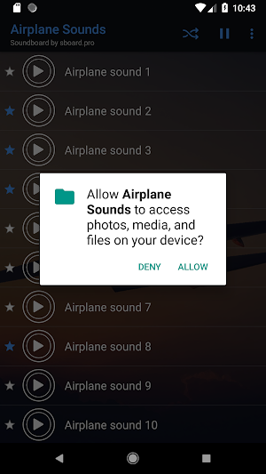 Airplane Sounds ~ Sboard.pro Screenshot 1