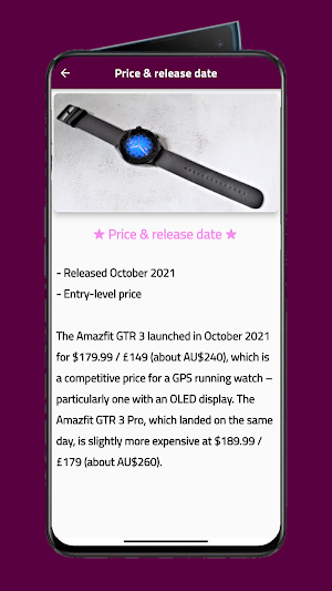 Amazfit GTR 3 Guide Screenshot 0