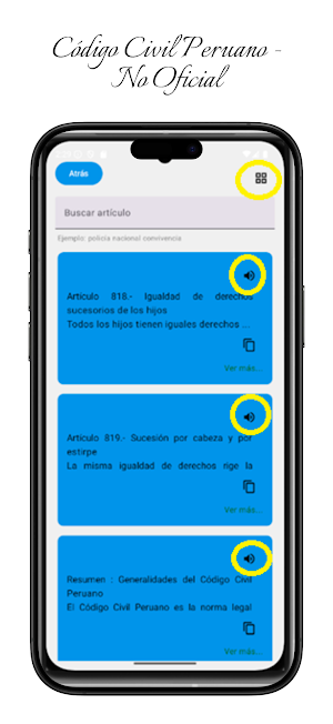 Código Civil Peruano Screenshot 0