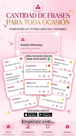 Frases para Compartir Screenshot 1