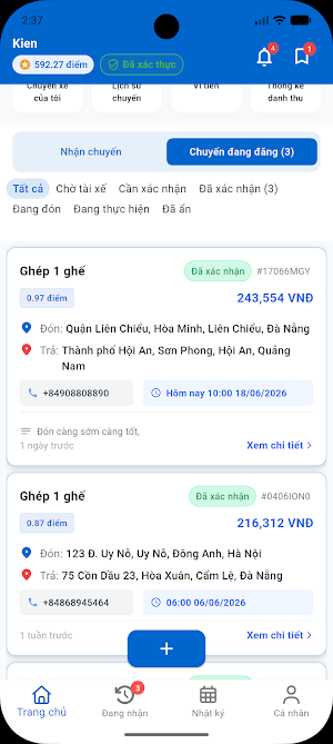 Xe Ghép Nhanh - Tài Xế Screenshot 2
