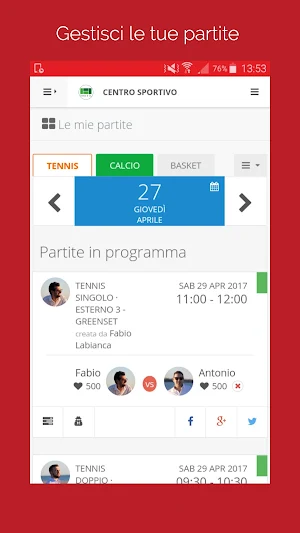 ASD Tennis & Co Screenshot 2