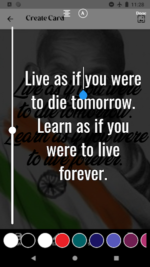 Gandhi Jayanti Wishes Screenshot 0