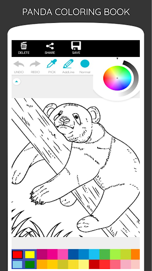 Panda Coloring Book Screenshot 0
