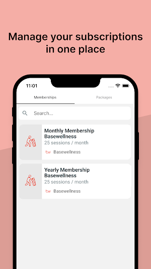 Basewellness Screenshot 3