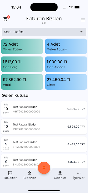 Faturan Bizden Screenshot 0
