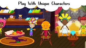 My Magical Town - Fairy Kingdom Games for Free Screenshot 1