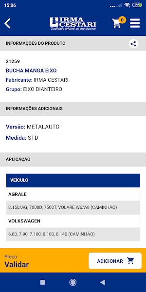 Irma Cestari - Catálogo Screenshot 3
