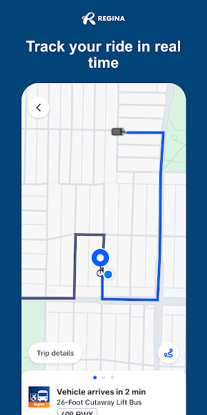 Regina Paratransit Screenshot 2