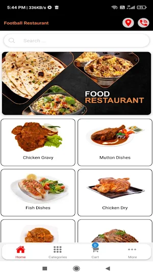 Football Restaurant Screenshot 0