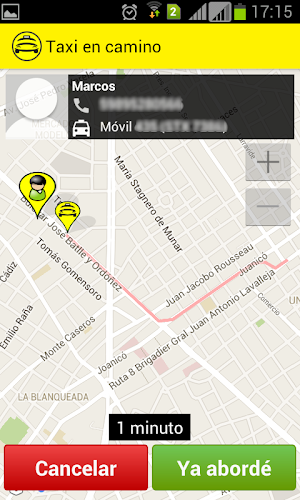 Taxi Uruguay Screenshot 3