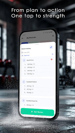 YAAthlete — Workout Diary Screenshot 3