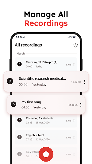 Voice Recorder Screenshot 1