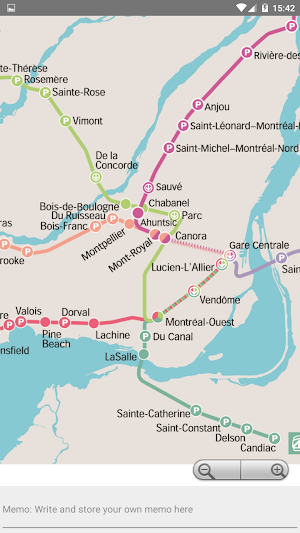 MONTREAL METRO/BUS/STM/EXO MAP OFFLINE Screenshot 2