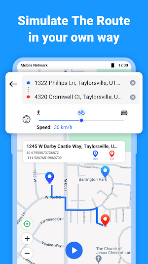 GPS Spoofer-Fake location Screenshot 1