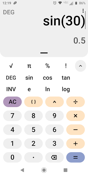 Calculator - Calc Screenshot 1