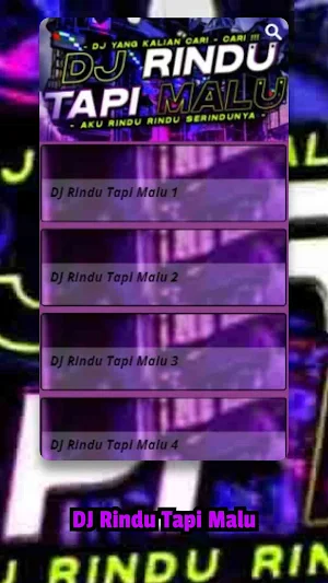 DJ Rindu Tapi Malu Screenshot 1