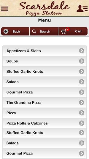 Scarsdale Pizza Station Screenshot 3