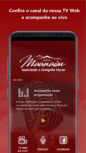 Rádio Maanaim Screenshot 1