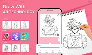 AR Draw: Drawing Sketch Anime Screenshot 0