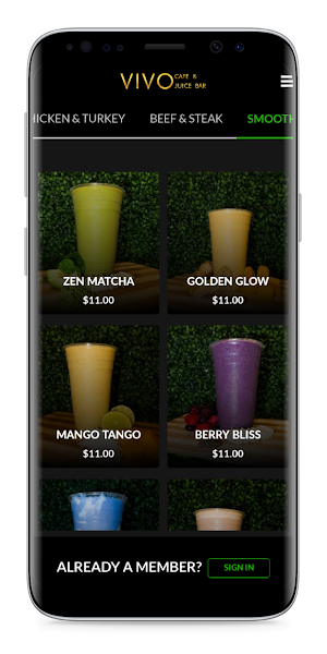 Vivo Cafe Screenshot 2
