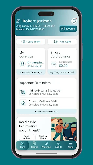 Zing Health Member App Screenshot 1