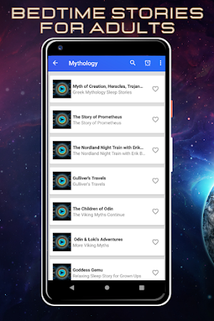 Bedtime stories for adults - Sleep music Screenshot 1