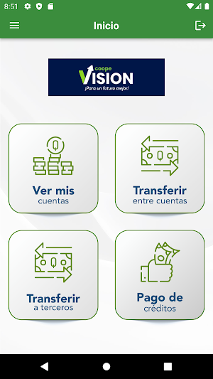 Visión - App Financiera Screenshot 1