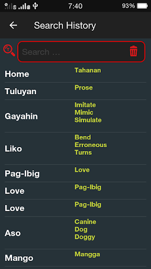Tagalog ⇄ English Dictionary Offline screenshot 4