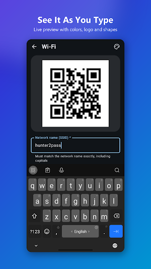 List QR: QR Code Generator Screenshot 0