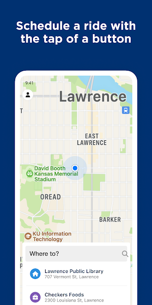 Lawrence Transit On Demand Screenshot 0