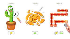 Line Drawing Puzzle-Mini Games Screenshot 0