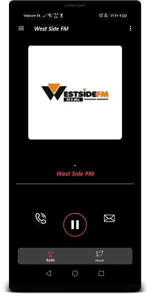 WEST SIDE FM 98.9MHZ Screenshot 0