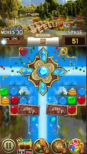 Jewel Four Seasons : Match3 Screenshot 2