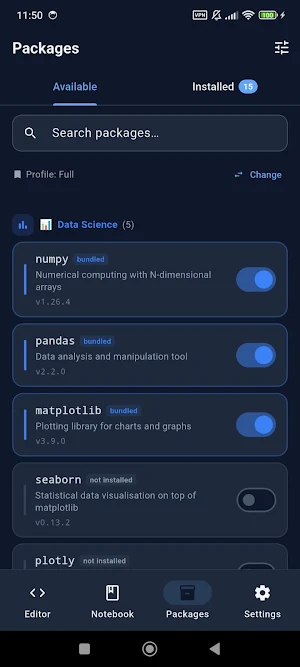Python Editor & Code Runner Screenshot 1