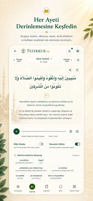 Tezekkur.org Screenshot 3