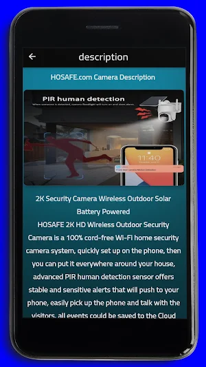 HOSAFE Camera Guide Screenshot 2