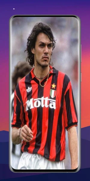 Paolo Maldini 4K Wallpaper Screenshot 1