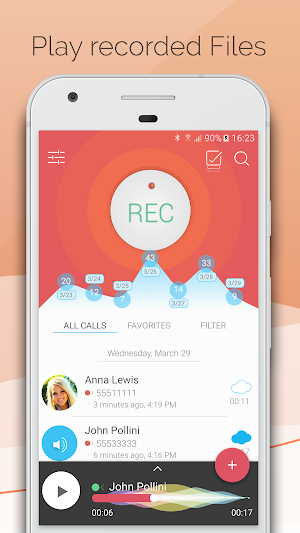 Automatic Call Recorder - CallsBOX Screenshot 1
